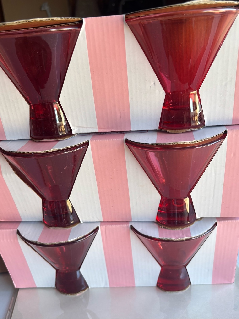 Martini Glass Cups